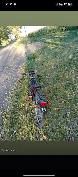 Vănd bicicleta cu motor în stare foarte buna