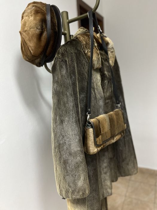 Шуба из нерпы новая