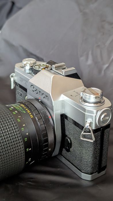 Canon FTb QL & Hanimex 135mm f2.8