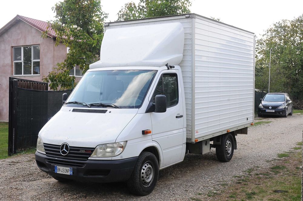 MERCEDES Sprinter 316 2001 2.7CDi 160 CP E3 AC cat. B, recent adus Italia