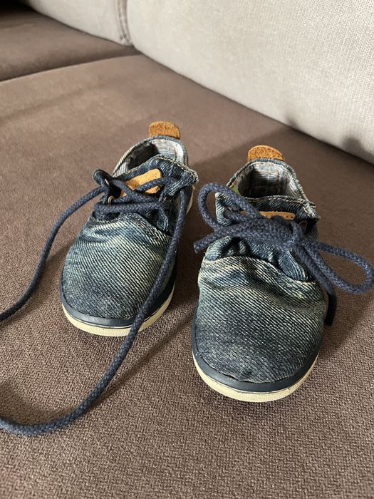 Нови дънкови бебешки обувки - Timberland