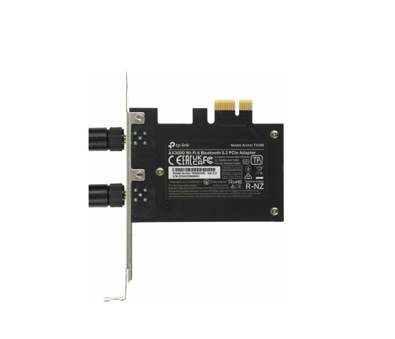 | Сетевой адаптер WiFi + Bluetooth TP-Link Archer TX50E