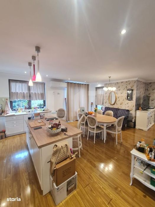 Casa individuala, un singur nivel, 135 mp, 500 mp de teren, acces rest