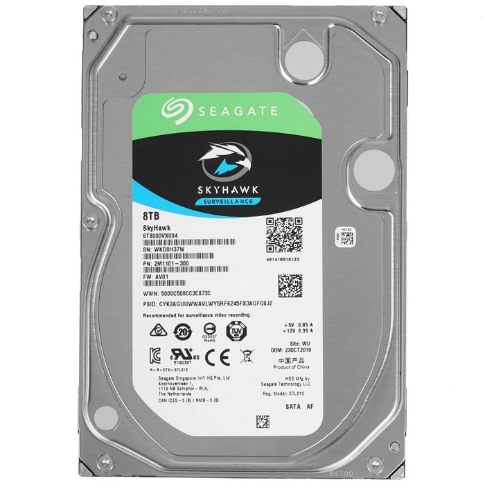 Жесткий диск 8 Тб Seagate SkyHawk
