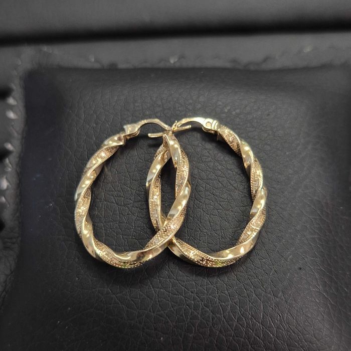 Cercei Aur 14K - 2.55 grame / 1275 lei ( B33260.1 / Ag28 Doi Baieti )