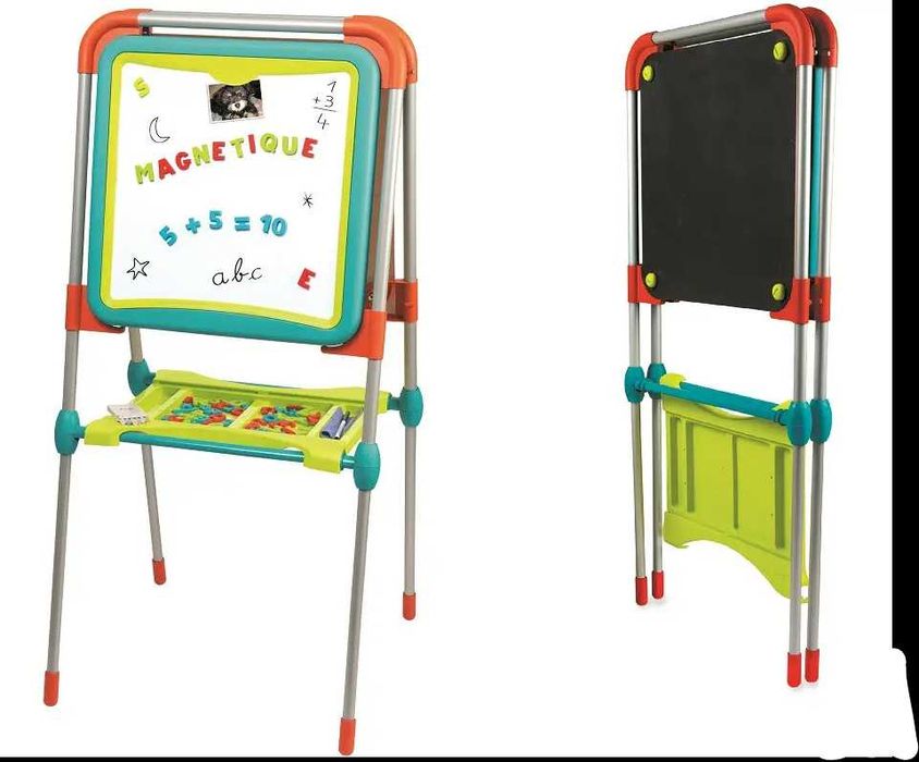 Детский двухсторонний мольберт Smoby (Франция) 3 в 1