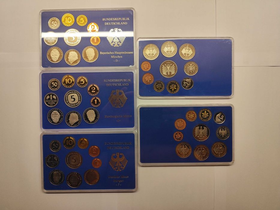 Годовой набор монет СССР