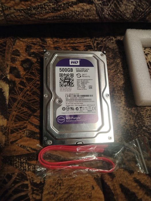 Жёсткий диск WD на 500 гб