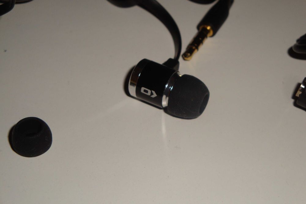 casti cu microfon platinum si buton apel mufa jack adaptor jack