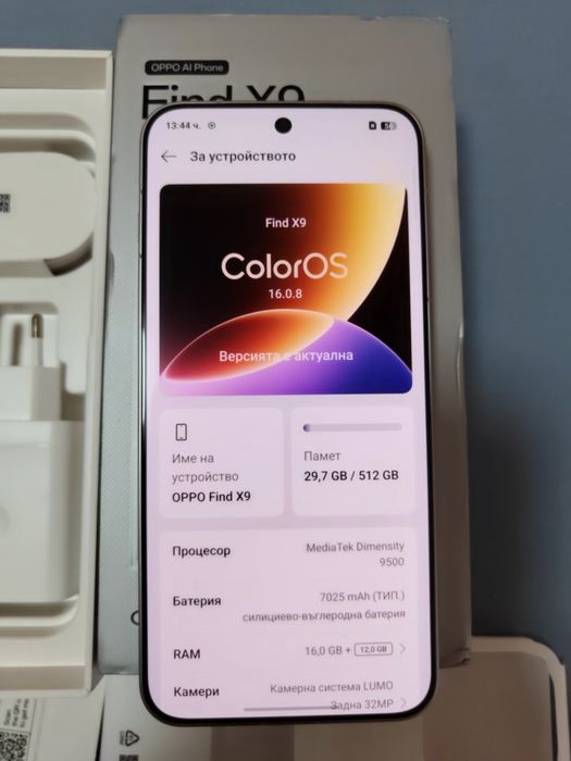 Oppo Find X9 16/512 като нов