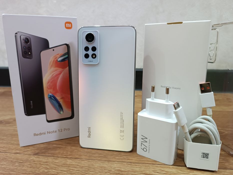 Redmi Note 12 Pro 256ГБ Весь комплект.