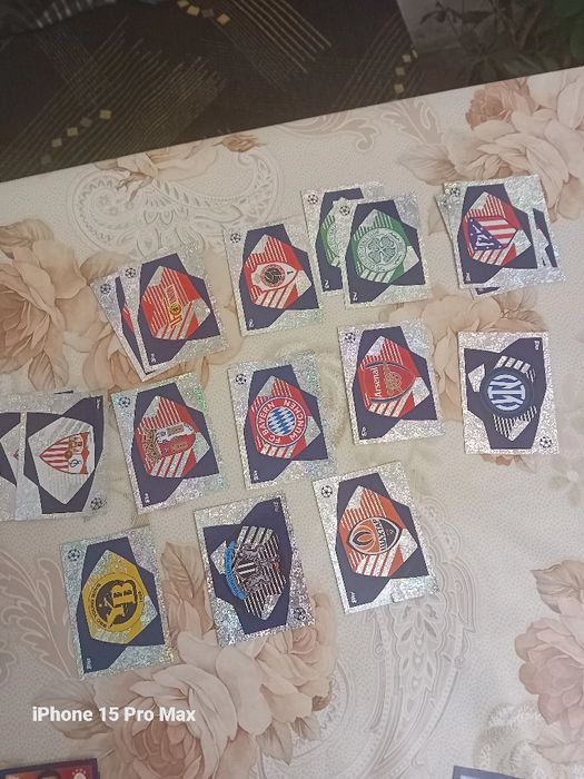 Оригинални стикери от Шампионска лига 2024!