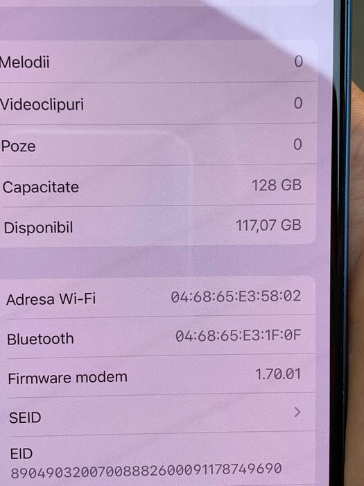 Anunt iPhone 13 de 128 GB 5G Liber in cutie Culoare Deosebita ca NOU