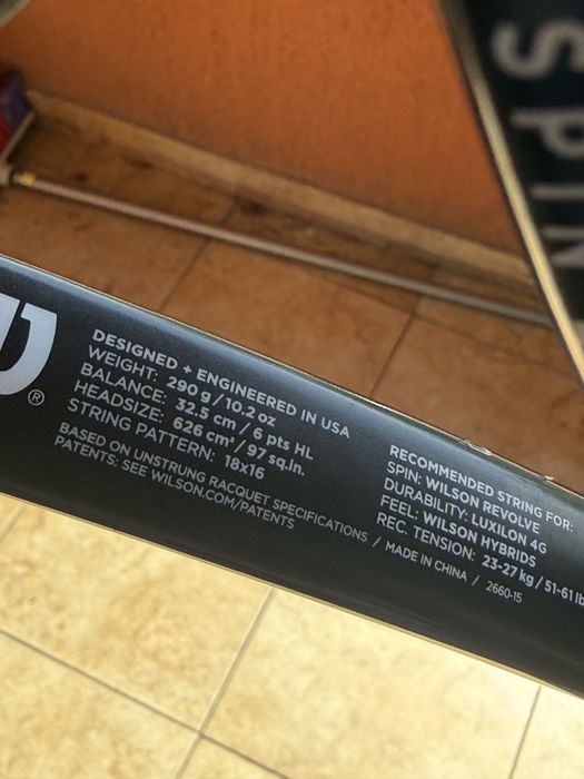 Wilson pro staff 97ls