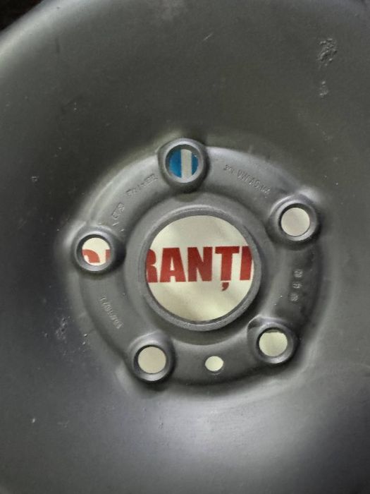 Jantă tablă roată rezervă 5x112 R16 6.5J ET50 Passat B5.5 B6 Golf