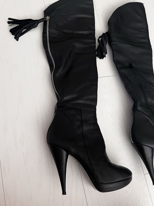 Продавам кожени боти Кевин Клайн и кожени чизми