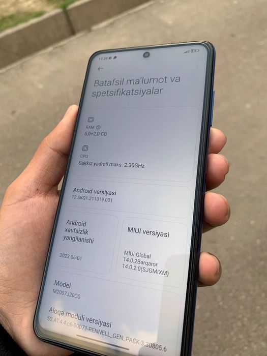 Poco x3 nfc sotiladi srochna