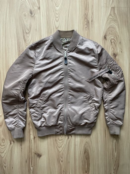 Alpha Industries MA-1 VF LW Reversible Jacket - Mauve/мъжки двулицев бомбър-яке S/M