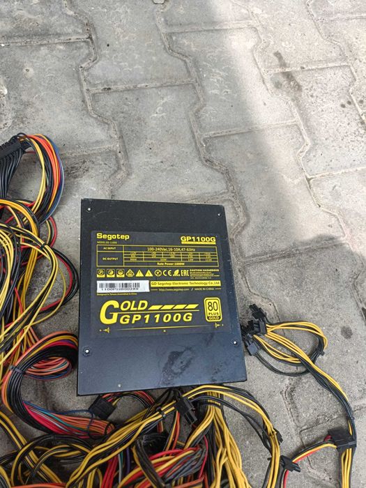 Set 2 surse PC funcționale – Segotep GP1100G 1000 W + Netway Reactor 1350