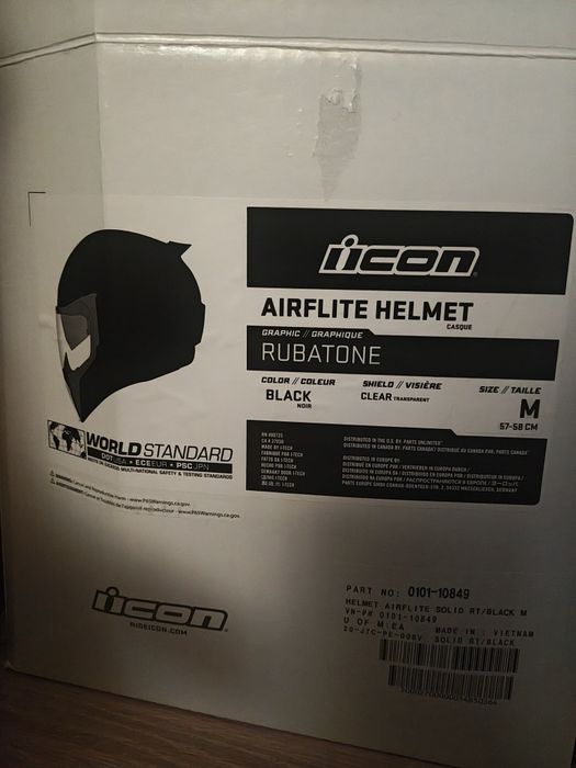 Casca moto Icon Airflight rubatone M