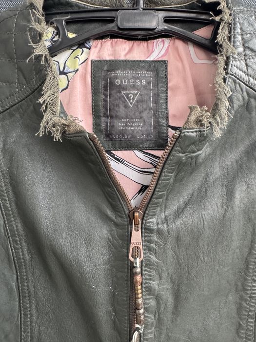 Geaca piele naturala Guess