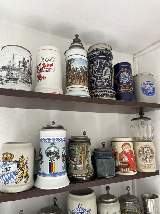 Colecție de halbe germane (25 de bucăți)