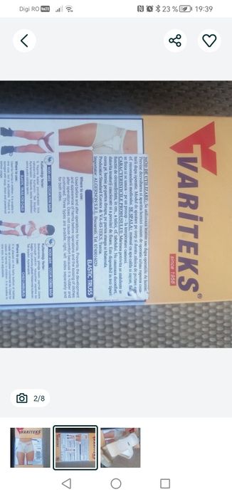 Centură pentru hernie dreapta, nouă, cu etichetă