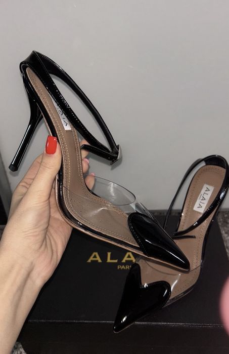 Pantofi Alaia piele naturala pe comanda