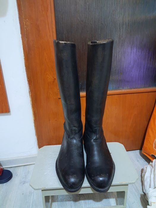 Cizme calarie din piele de bizon