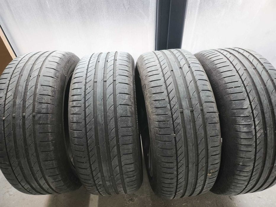 4 Anvelope vara 225/50R17   BMW X1 cu jante tabla si capace originale