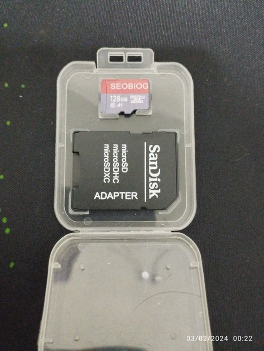 Fleshka SD card 128 GB