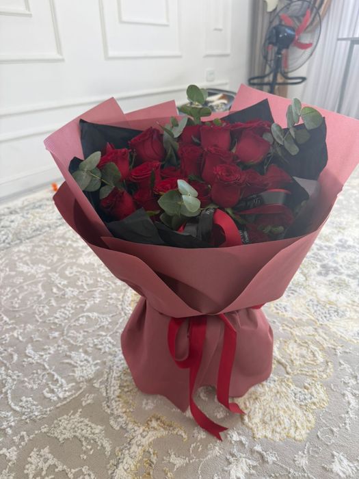 цветы тараз арзан роза