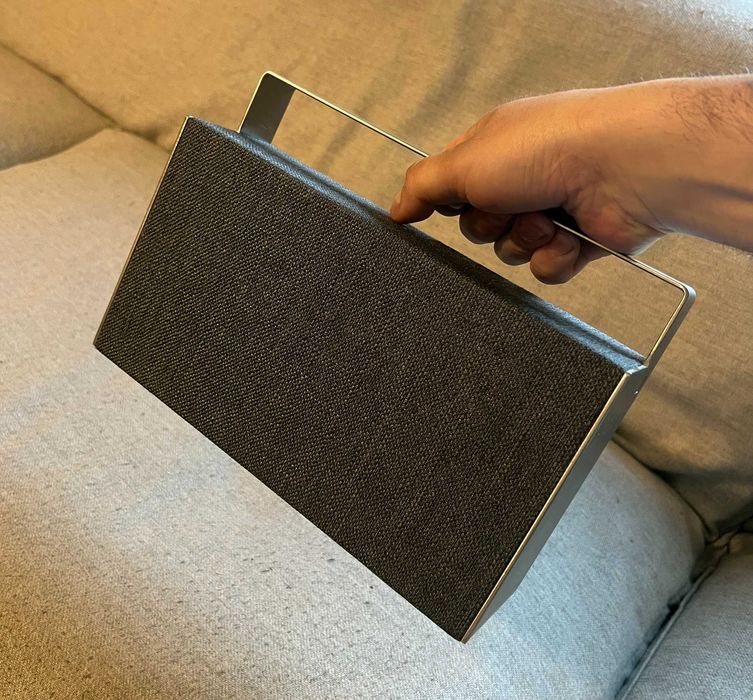 Boxa Wireless 2+1 stereo Georg Jensen Damas GJD S2 lemn inox colectie