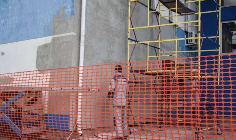 сетка ограждение,  Аваренние сетка