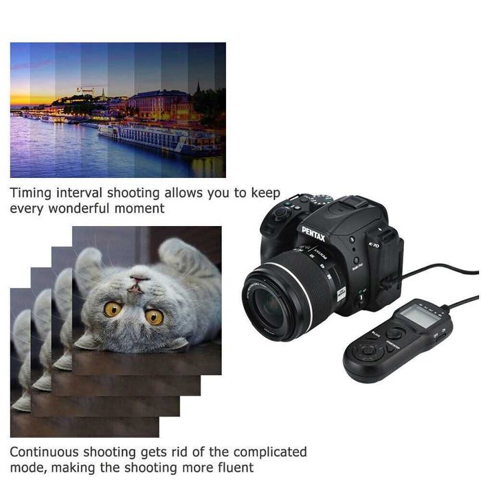 intervalometru Telecomanda cu temporizator camera foto