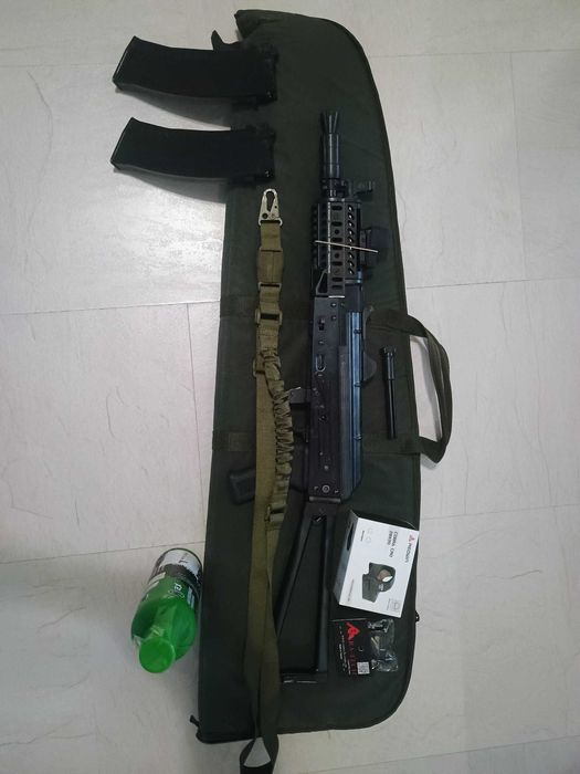 WE AKS-74U GBBR Airsoft Rifle Реплика