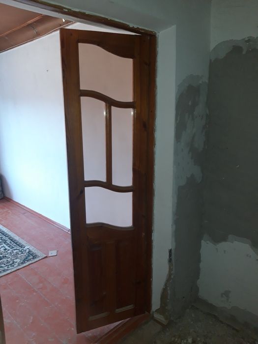 Ағаш есік Двойной