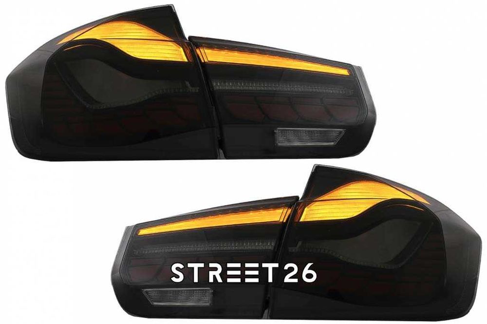 Stopuri OLED BMW Seria 3 F30 (11-19) Fumuriu M4 Design Semnal Dinamic