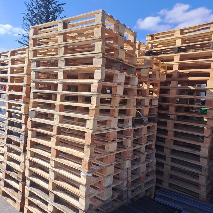 Дървени палета, скари