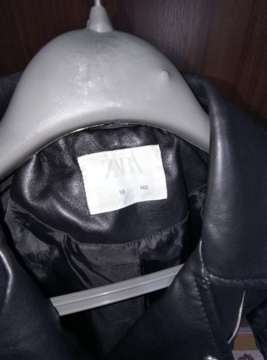 Geaca piele Zara fete mărimea 140 cm