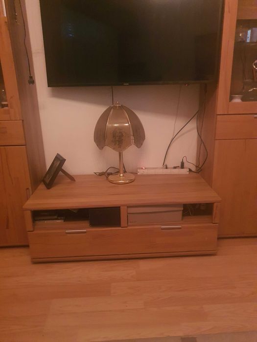 Vand set candelabru-veioza vintage, in stare buna.