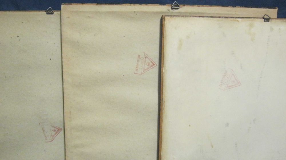 Lot 3 bucati LINOGRAVURI,autor RUZICSKAY GYORGY(1896-1993)