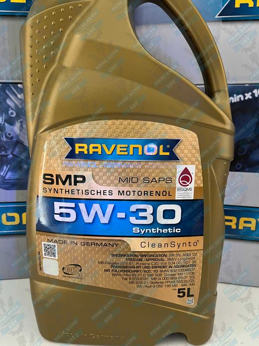 Ulei Ravenol 5w30 5l SMP Audi, VW, Seat, Skoda, BMW, Mercedes
