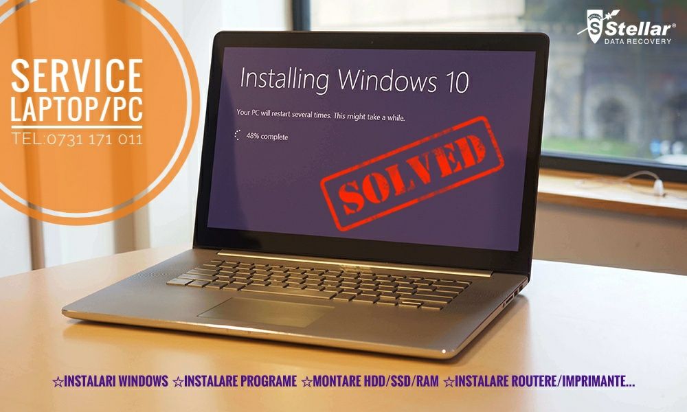 Instalare windows/formatare/drivere..
