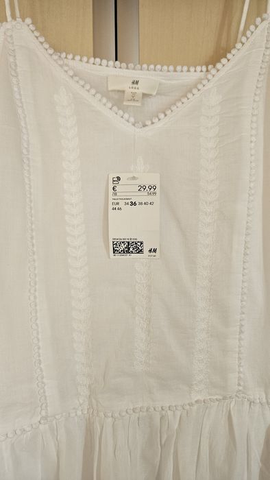 Rochie noua alba  H&M