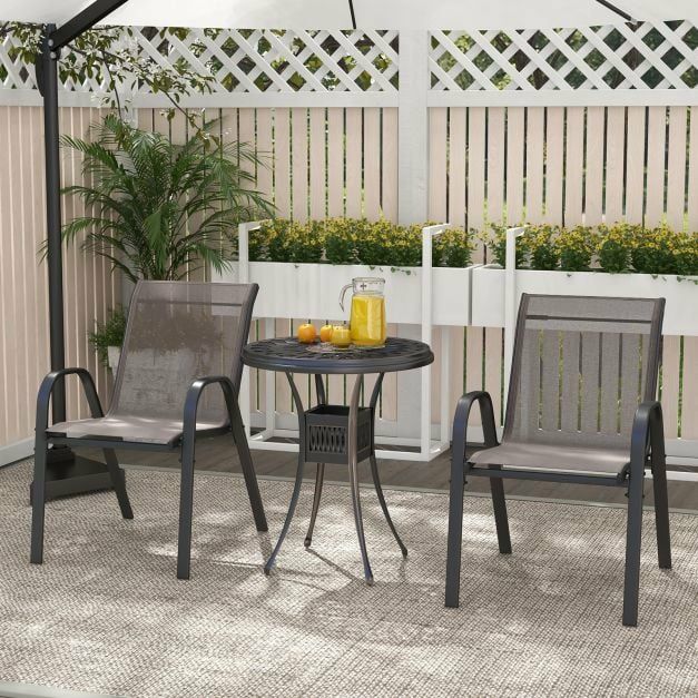 Set de 2 scaune gradina