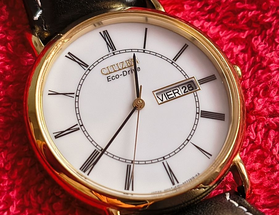 Ceas CITIZEN Eco Drive*dublu calendar -superb!