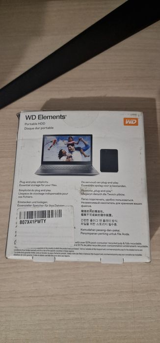 WD Elements 4TB HDD Nou