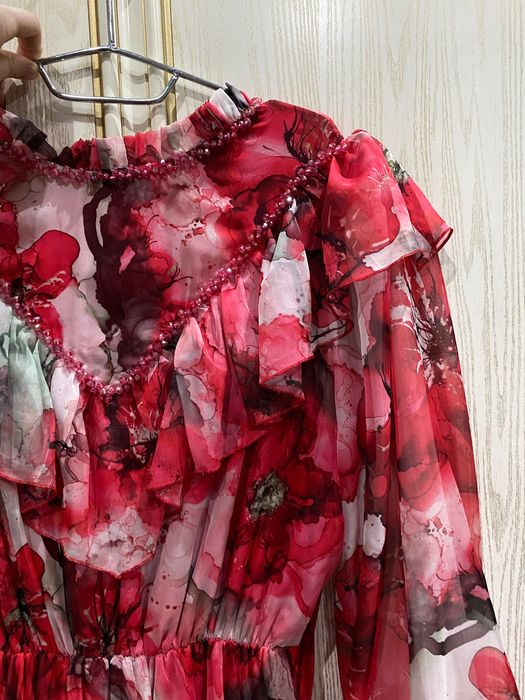 Платье шифоновое