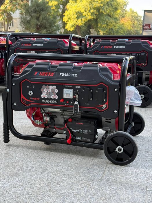 Gaz & benzinli generator FUJEETA 4,5 KVA